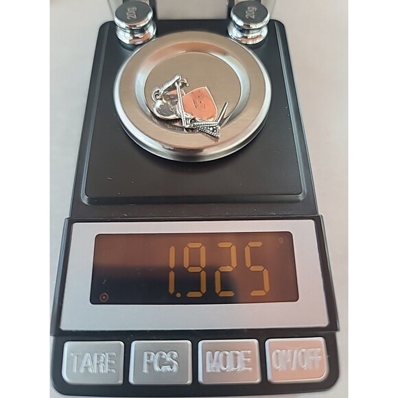 925 Sterling Silver Marcasite Dangling Heart Shaped Pierced Earrings Vintage - Picture 10 of 10